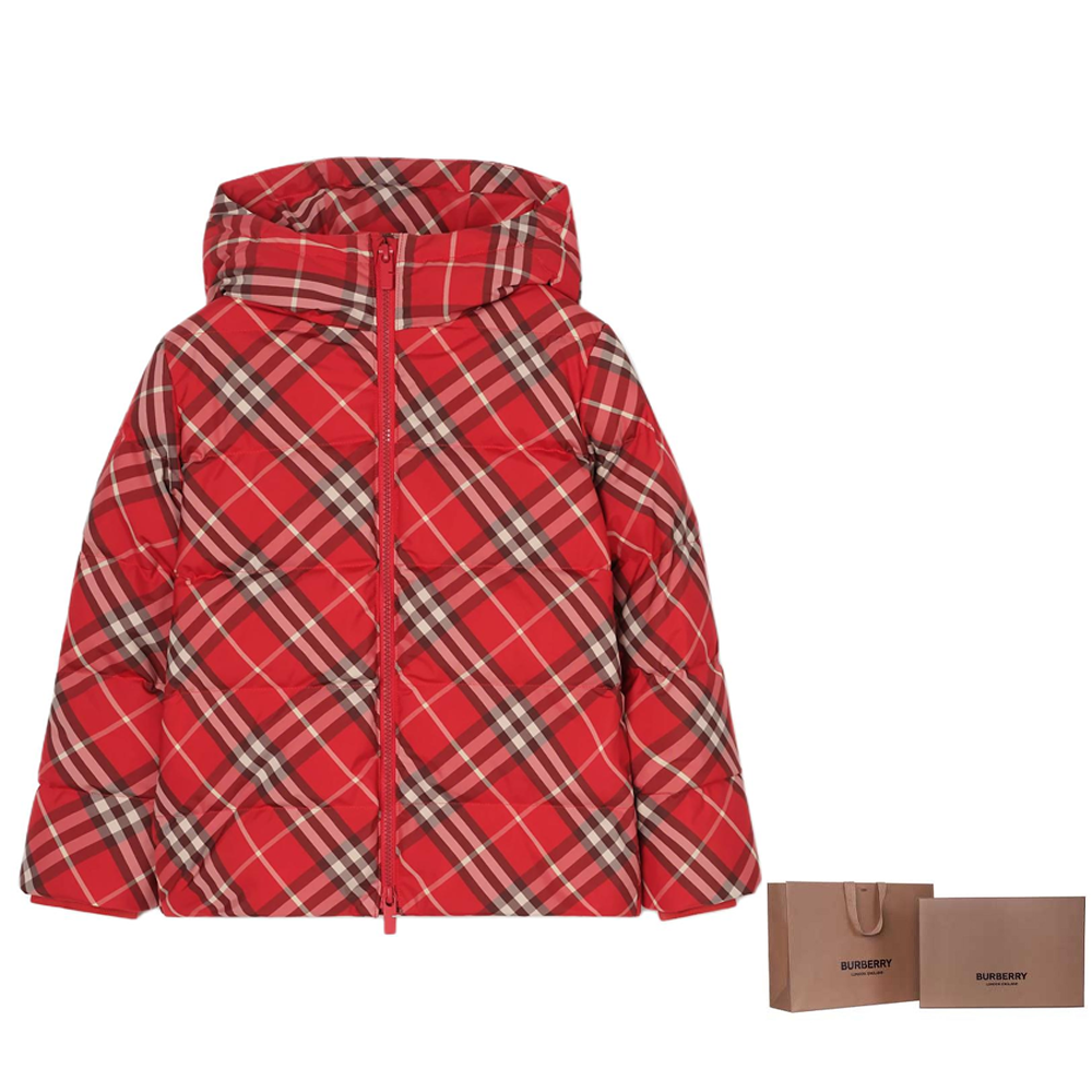 Детская куртка Burberry (разноцветная) — фото 7
