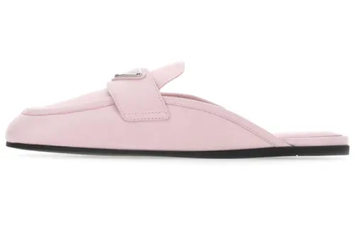 PRADA Closed Toe Slippers Women's Pink