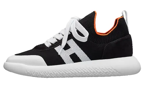 HERMES Crew Cushioning, Wear Resistant Low top Casual Shoes Women's Black