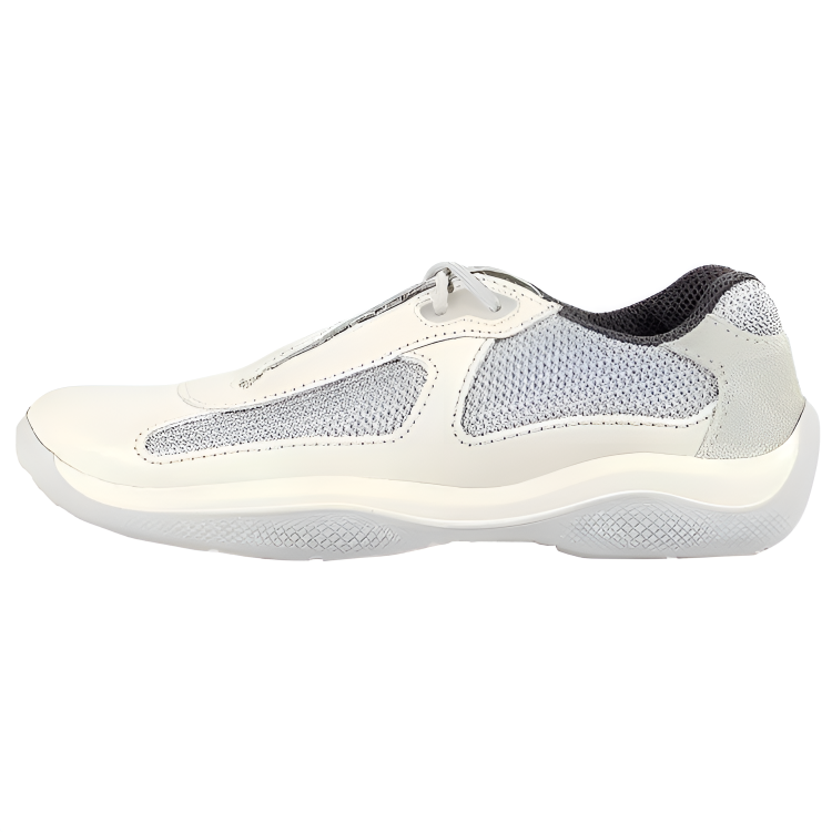 PRADA America's Cup Low top Casual Shoes Men's Cream