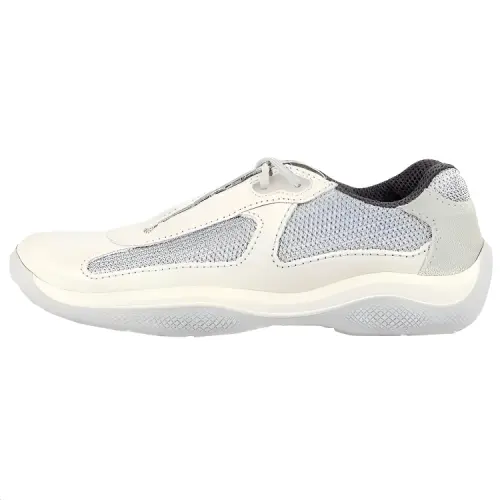 PRADA America's Cup Low top Casual Shoes Men's Cream