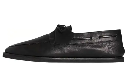 THE ROW Sailor Trendy Men's Casual Shoes Men's Black