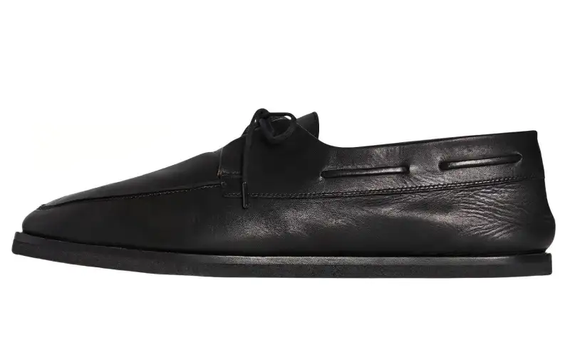 THE ROW Sailor Trendy Men's Casual Shoes Men's Black