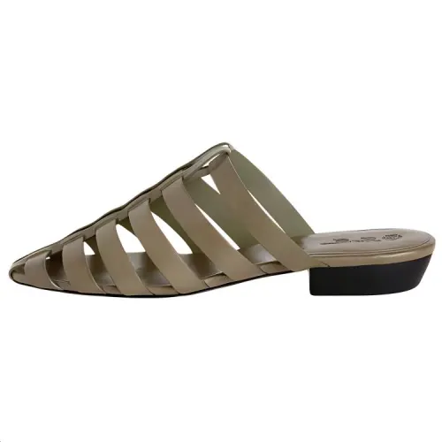 Loro Piana Closed Toe Slippers Women's Green