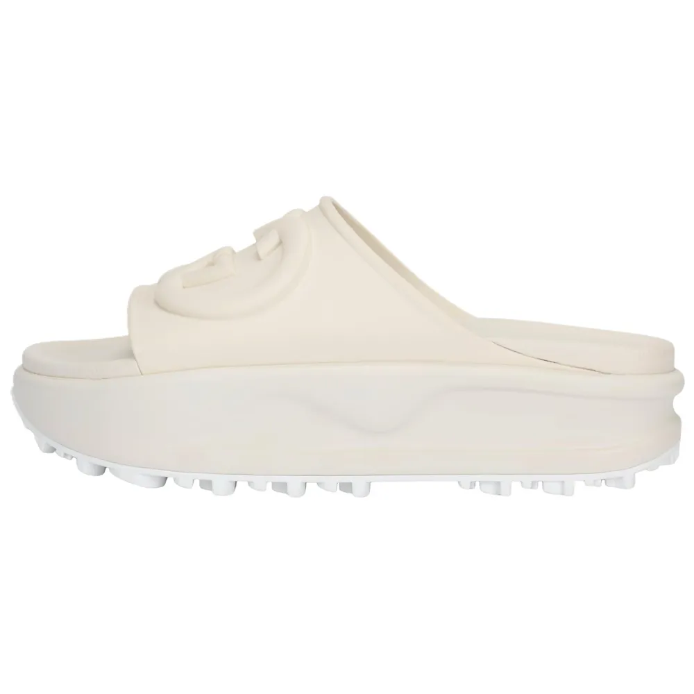 GUCCI Slide Sandals Off White