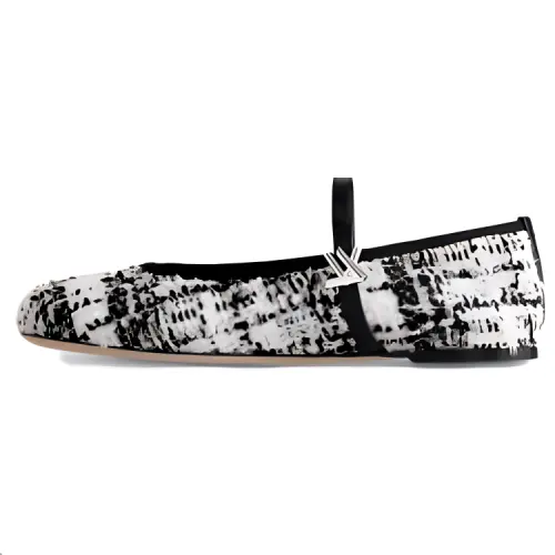 LOUIS VUITTON Romy Casual Shoes Women's Black