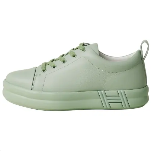 HERMES Happy Mid top Skateboard Shoes Women's Green