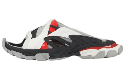 Balenciaga Track 2.0 Slides 'White Black Red'