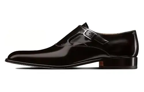 DIOR Timeless Leather Dress Shoes Men's Black