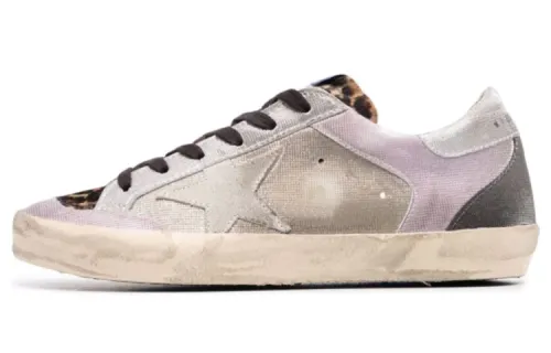 Golden Goose Super Star Skateboard Shoes Women's Low Top Gray