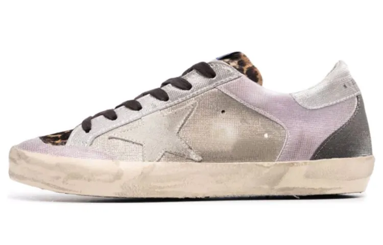 Golden Goose Super Star Skateboard Shoes Women's Low Top Gray