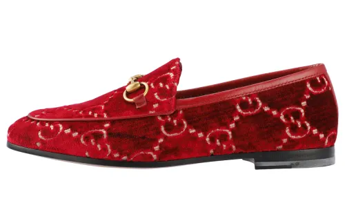GUCCI Jordaan Casual Shoes Women's Red