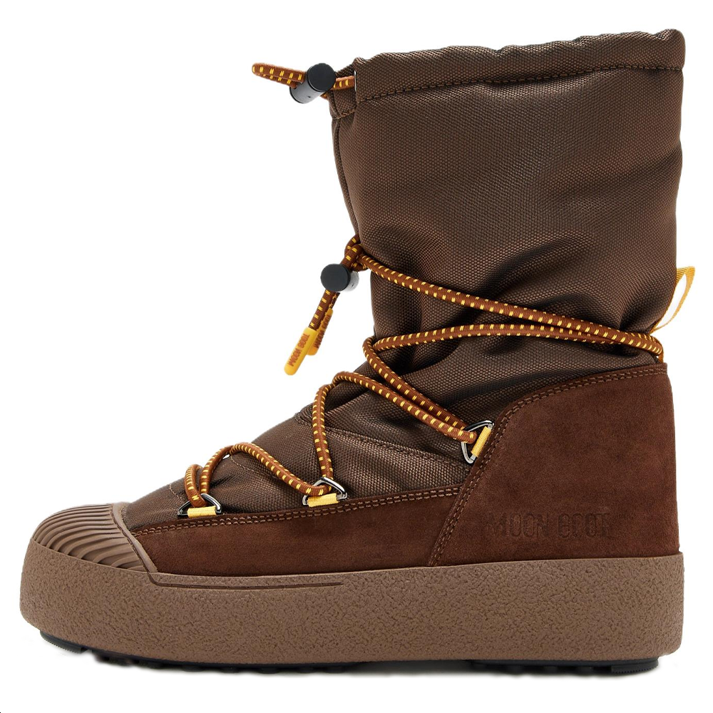 Мужские сапоги Moon Boot Mtrack Polar Cordy (коричневые)