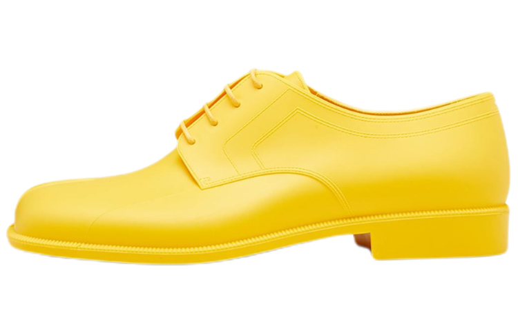 Мужские кеды Maison Margiela Tabi (желтые)