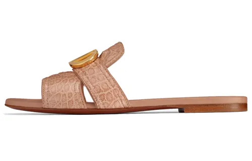 DIOR 30 Montaigne Slide Slippers Women's Brown