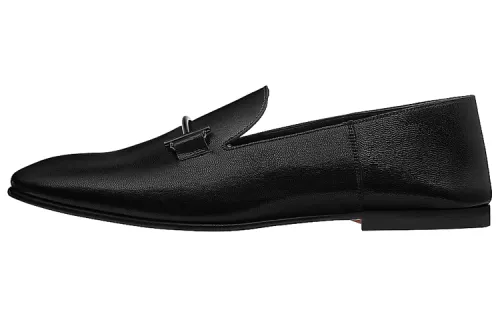 HERMES Saga Women's Casual Shoes Men's Black