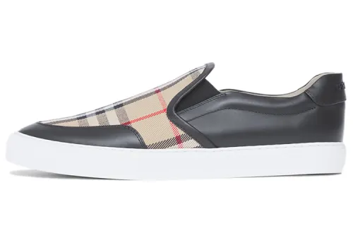 Burberry VINTAGE Casual Shoes Women's Black Brown
