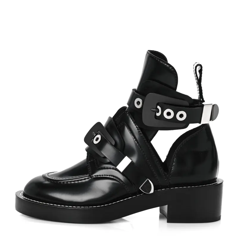 Balenciaga Ankle Boots 4.5cm Women's Black