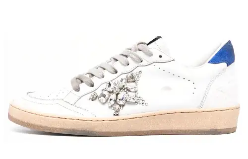 Golden Goose Ball Star Skateboard Shoes Women's Low Top White
