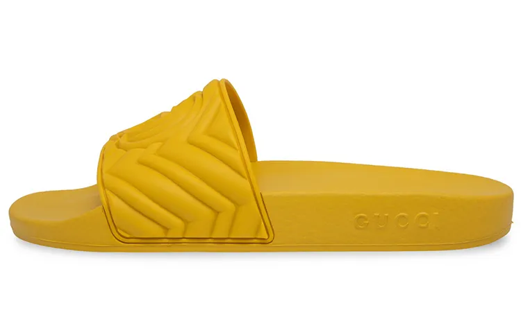 Gucci Quilted Slide 'Yellow'