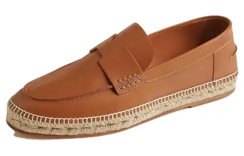 HERMES Trip Casual Shoes Men's Brown