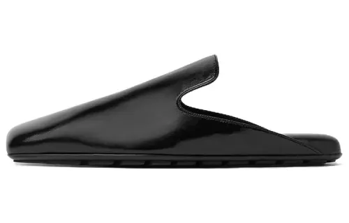 Bottega Veneta Closed Toe Slippers Men's Black
