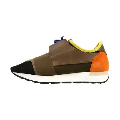 Balenciaga Runner Race Low top Casual Shoes Men's Brown