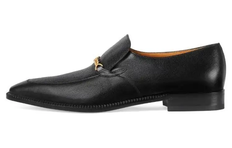 GUCCI Loafers 2.5cm Men's Black