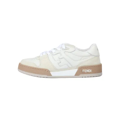 FENDI Round Toe Lace Up Sneakers Women's