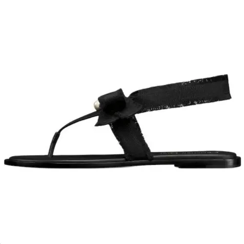 DIOR Adiorable One Strap Sandals Women's Black