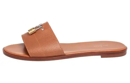 LOUIS VUITTON Slide Slippers Women's Brown