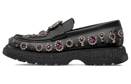 DIOR Loafers Men's Black