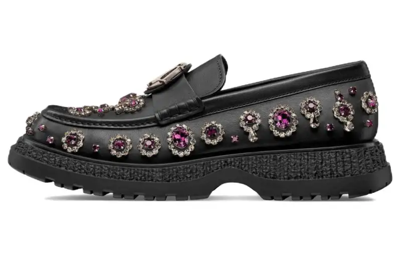 DIOR Loafers Men's Black
