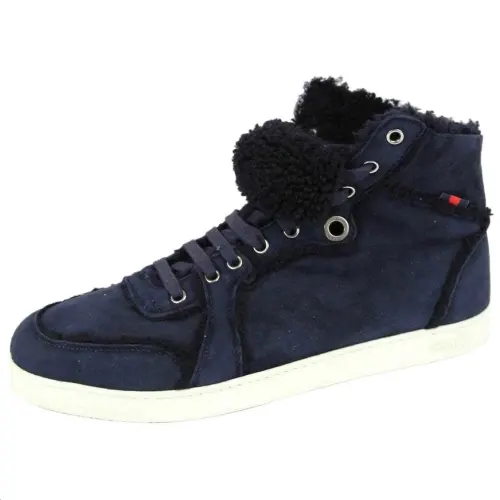 GUCCI High top Skateboard Shoes Men's Blue