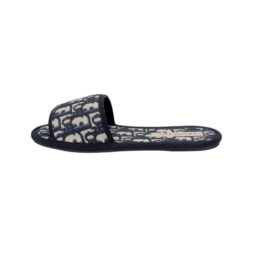 DIOR Chez Moi Sandals Deep Blue Women's