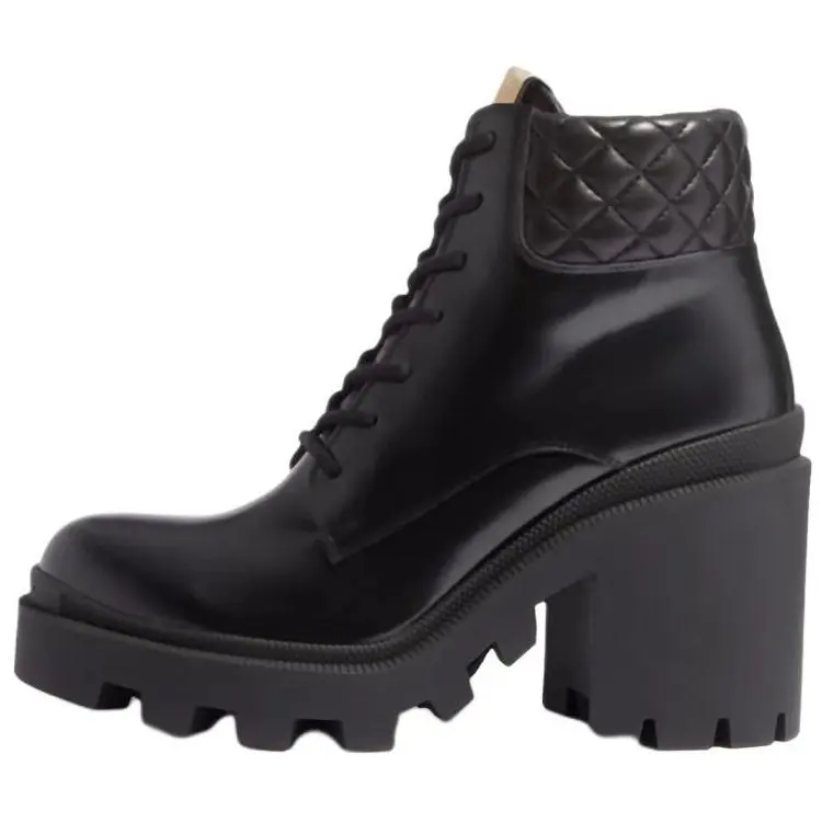 GUCCI Ankle Boots 9cm Women's Black