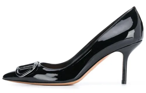 Valentino Garavani Pointed Toe Slim Heel High Heels Women's Black