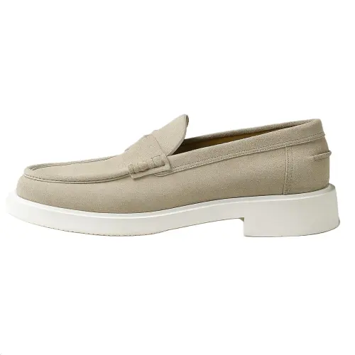 HERMES Guillaume Loafers Men's White