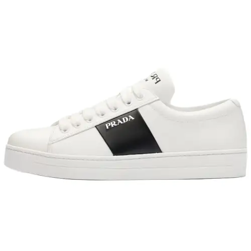 PRADA Low top Skateboard Shoes Women's White