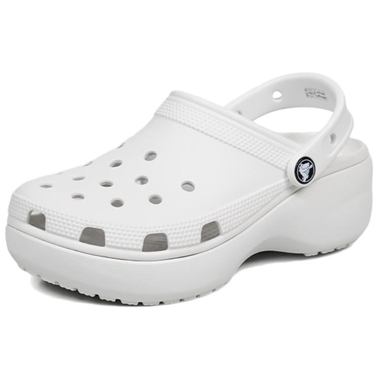 Женские сабо Crocs Crocs Classic Platform Clog (серые)