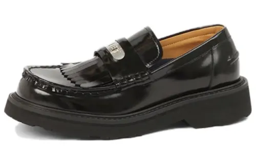 KENZO Smile Leather Loafers