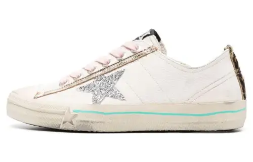 Golden Goose V Star Low top Skateboard Shoes Women's White