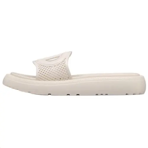 DIOR Dioriviera Rubber Sole Slide Slippers Women's Ecru