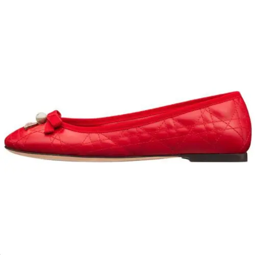 DIOR Dioramour Dior Casual Shoes Women's Red