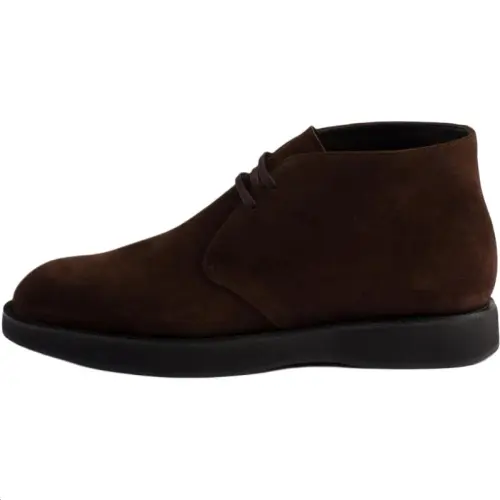 PRADA Ankle Boots Men's Umber