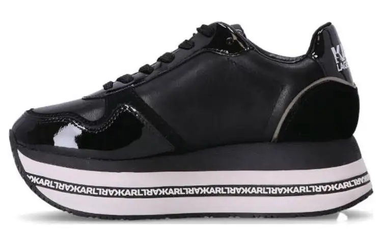 KARL LAGERFELD Velocita II Platform Sneakers
