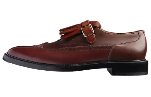 Maison Margiela Mason Margiela Tabi leather fashionable and comfortable casual shoes 3cm women's brown