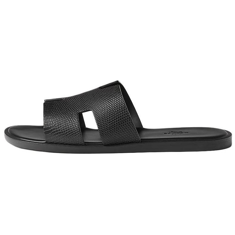 HERMES Izmir Slide Slippers Men's Black