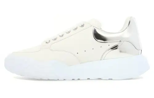 Alexander McQueen Oversized Court Lace-Up Sneakers
