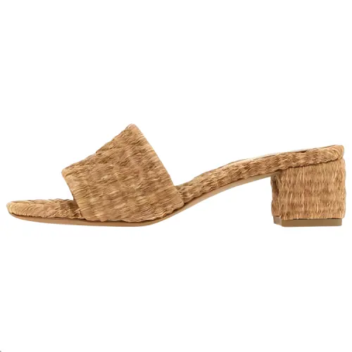 Bottega Veneta Amy Slide Slippers 5cm Women's Beige